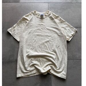 Shaka Wear SuperMAXHeavy Garment Dye T-Shirt Mens Large Cream Heavyweight Cotton